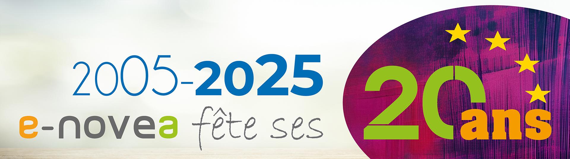 20 ans e-novea agence web à Strasbourg